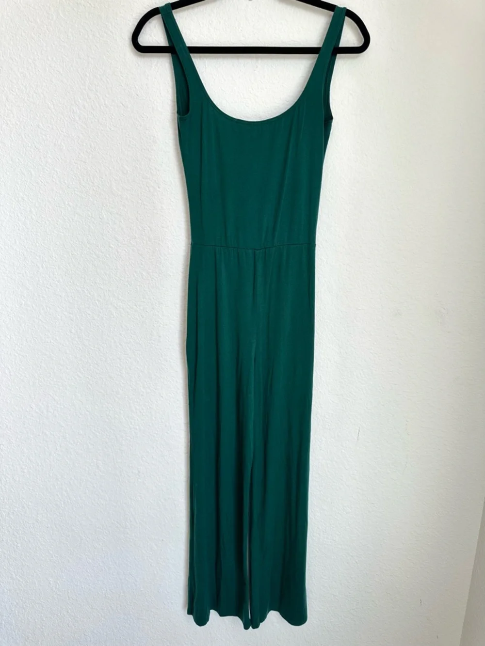 Reformation Rylee Jumpsuit‎ XS Green Low Back Sleeveless Wide Leg Romper